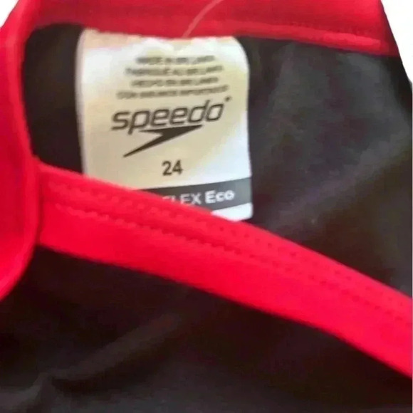 Woman’s Speedo One Piece Cross Back Swim Suite - Picture 8 of 13